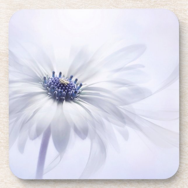 Flowers | Pale Purple Flower Coaster (Front)