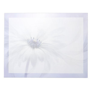 Flowers Pale Purple Flower Notepad