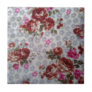 Flowers Paradise Ceramic Tile