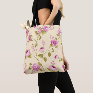 Flowers Pattern 16 Tote Bag