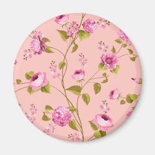 Flowers Pattern 17 Magnet