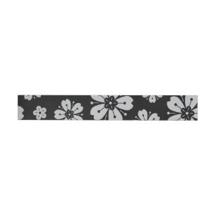 Flowers Pattern 6 Wrap Around Label