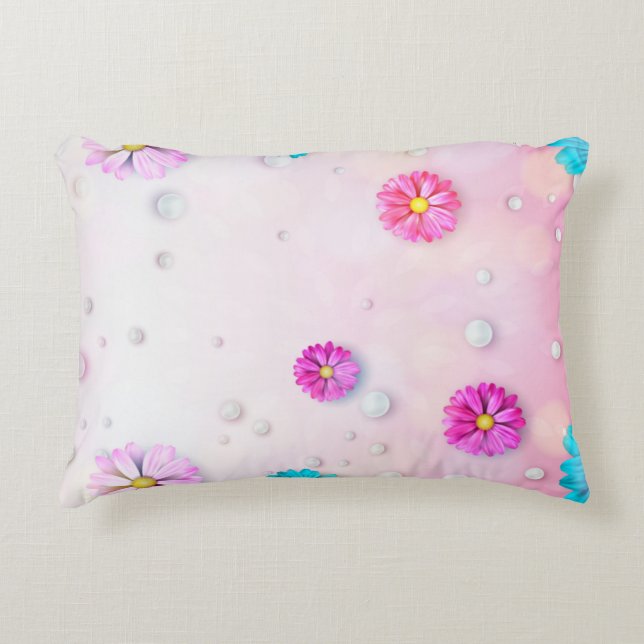 Flowers Pattern 7 Decorative Cushion (Front)
