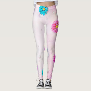 Flowers Pattern 7 Leggings