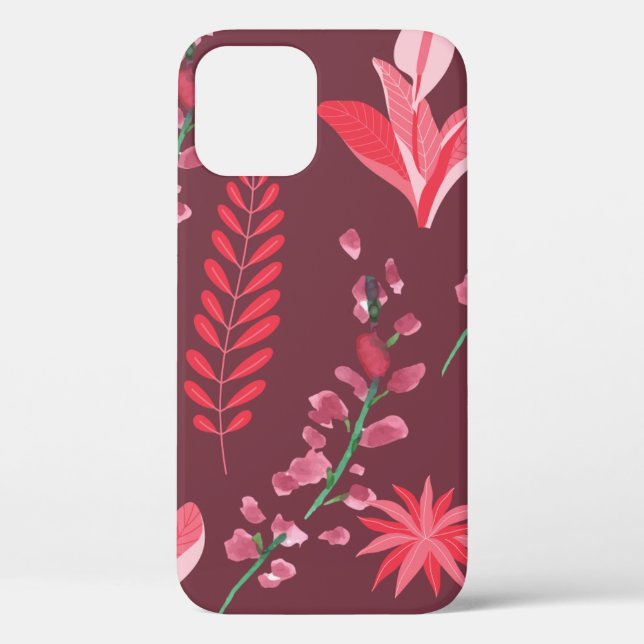 Flowers pattern. Case-Mate iPhone case (Back)