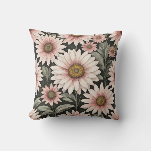 flowers pattern cushion (Front)