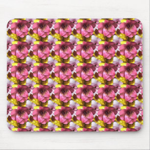 Flowers Pattern Mouse Pad