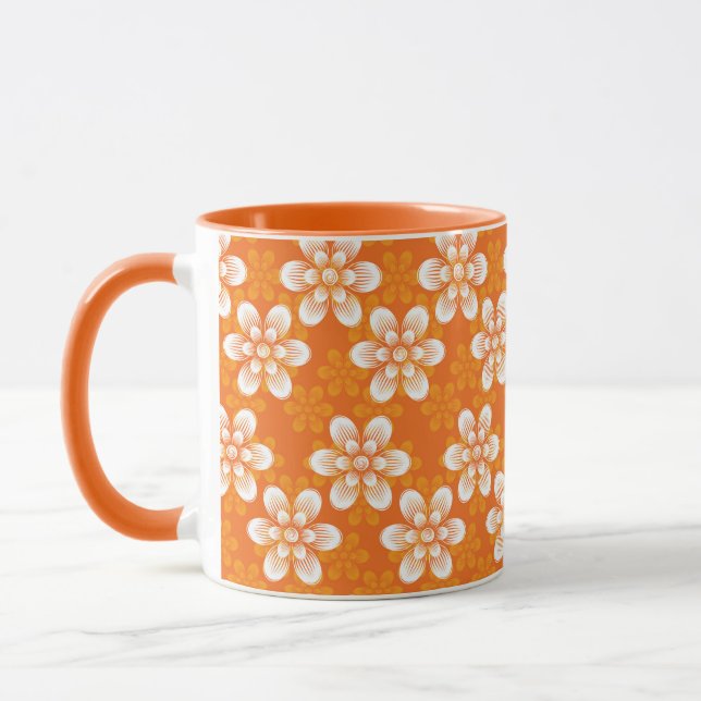 Flowers Pattern Mug (Left)