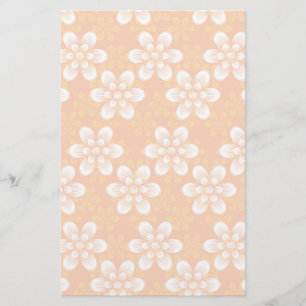 Flowers Pattern Stationery