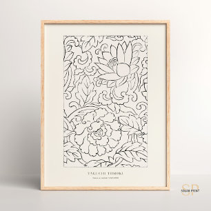 Flowers Pattern Yatsuo no Tsubaki Taguchi Tomoki Poster