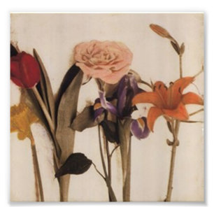 flowers photo print