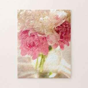 Flowers Photo Puzzle with Gift Box