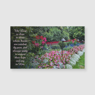 Flowers Photography Encouragement Quote Magnet