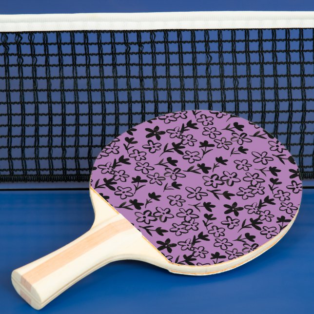 flowers ping pong paddle (Insitu)