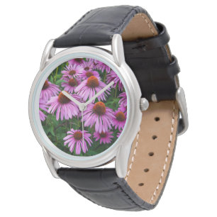 Flowers Pink Coneflower Garden Watch