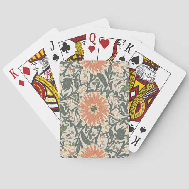 Flowers Playing Cards (Back)
