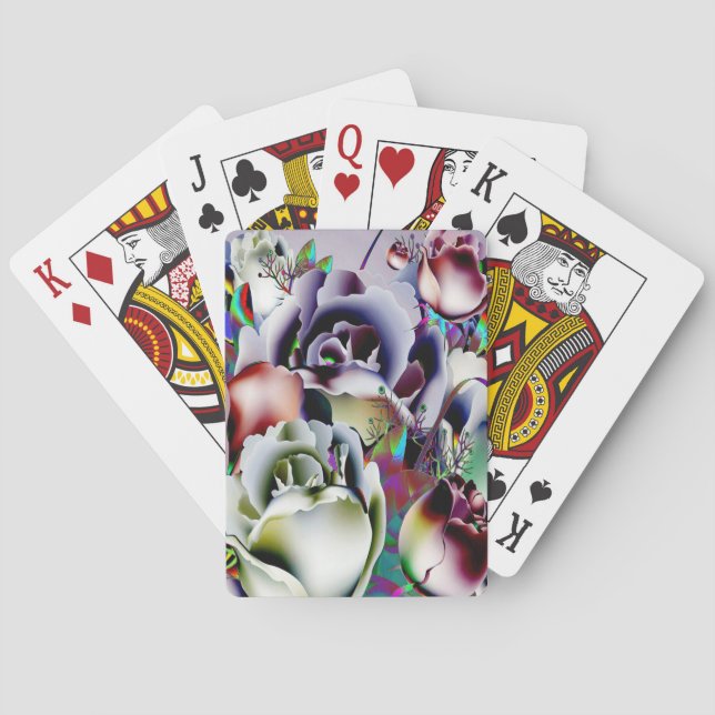 Flowers Playing Cards (Back)