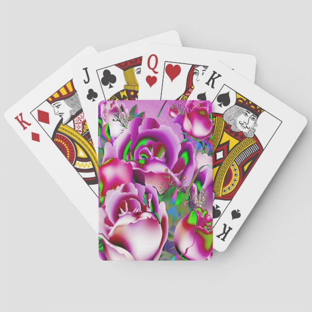 Flowers Playing Cards (Back)