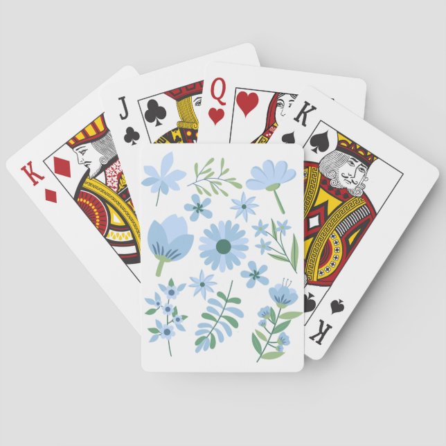 Flowers Playing Cards (Back)
