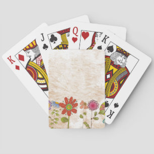 Flowers Playing Cards