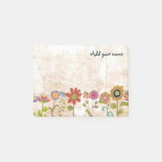 Flowers Post-it Notes
