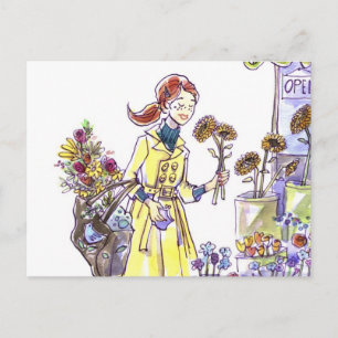 Flowers Postcard