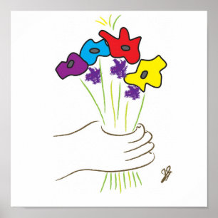 flowers poster