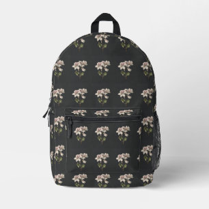 Flowers Printed Backpack