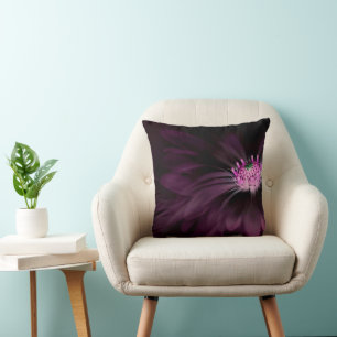 Flowers   Purple Daisy Cushion