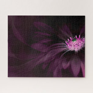 Flowers Purple Daisy Jigsaw Puzzle