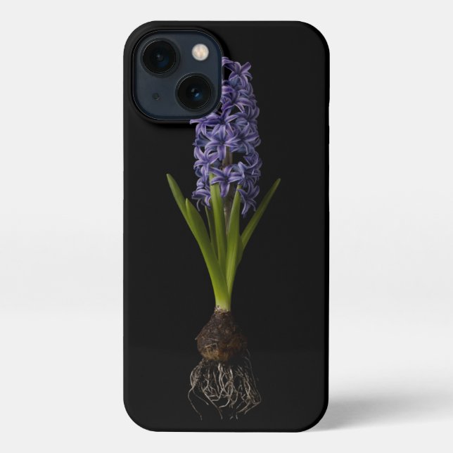 Flowers | Purple Hyacinth Bulb iPhone Case (Back)