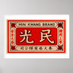 Flowers Red Backgroundative Elements Vintage Poster