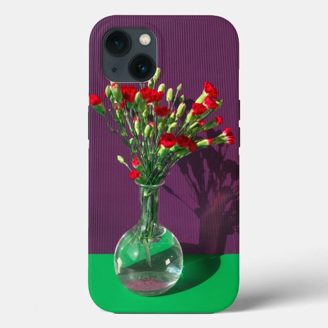 Flowers | Red Carantion Bouquet Case-Mate iPhone Case (Back)