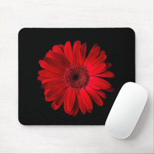 Flowers Red Gerbera Daisy Mouse Pad