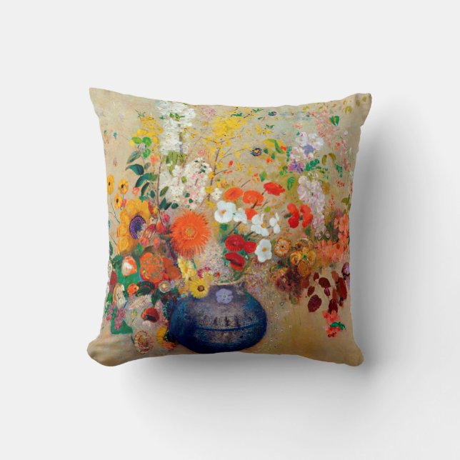 Flowers, Redon Cushion (Front)