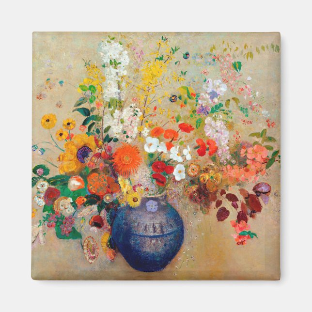 Flowers, Redon Magnet (Front)