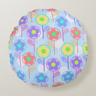Flowers Round Cushion