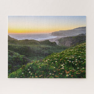 Flowers Santa Cruz California Jigsaw Puzzle