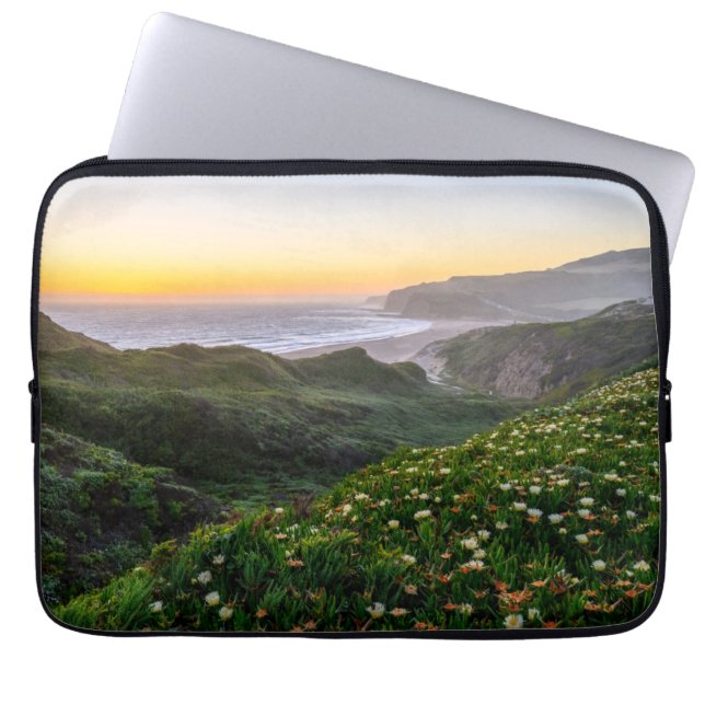 Flowers | Santa Cruz California Laptop Sleeve (Front)