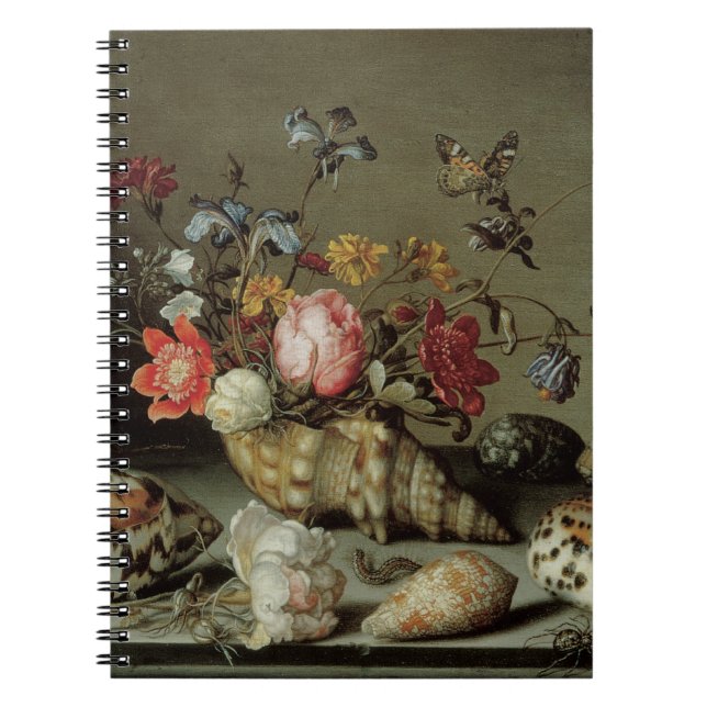 Flowers, Shells and Insects Balthasar van der Ast Notebook (Front)