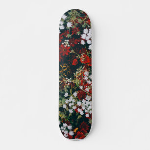 flowers skate deck