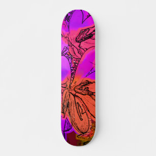 FLOWERS SKATEBOARD
