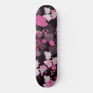 flowers skateboard