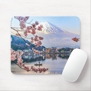Flowers   Spring Cherry Blossoms Japan Mouse Pad
