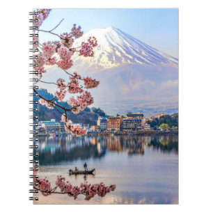 Flowers Spring Cherry Blossoms Japan Notebook