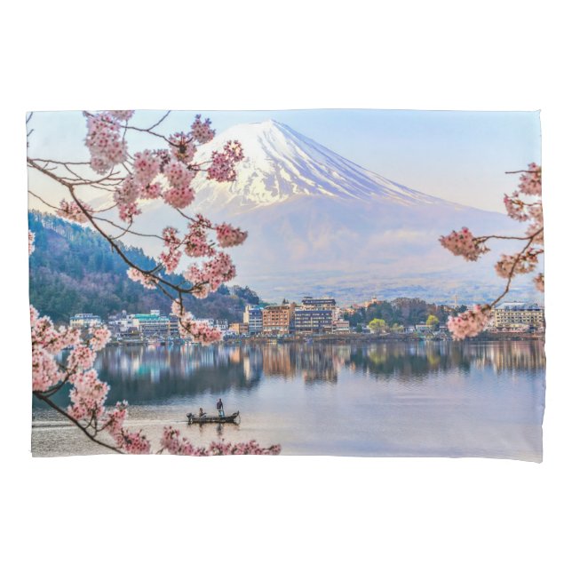 Flowers | Spring Cherry Blossoms Japan Pillowcase (Front)