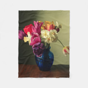 Flowers   Spring Flower Bouquet Fleece Blanket