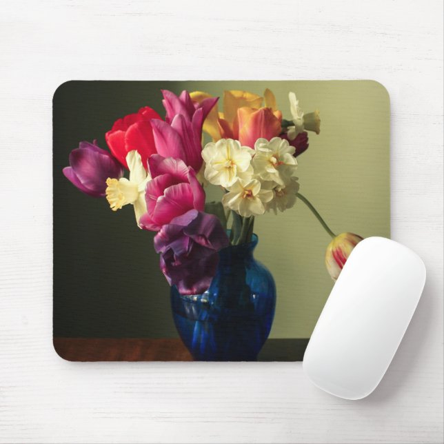 Flowers | Spring Flower Bouquet Mouse Pad (With Mouse)