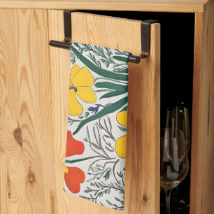 Flowers Spring Inspiration Tea Towel