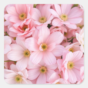 Flowers Square Sticker